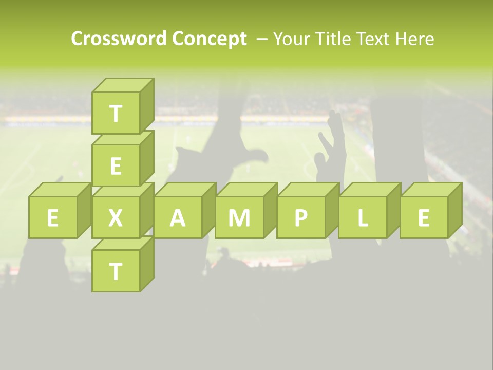 League Game Goal PowerPoint Template