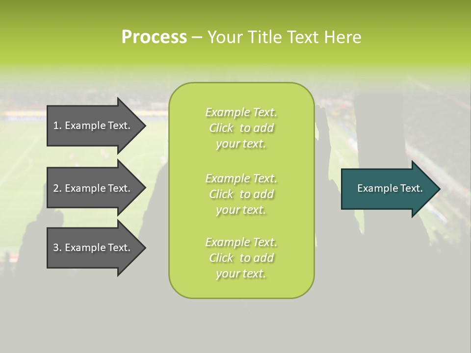 League Game Goal PowerPoint Template