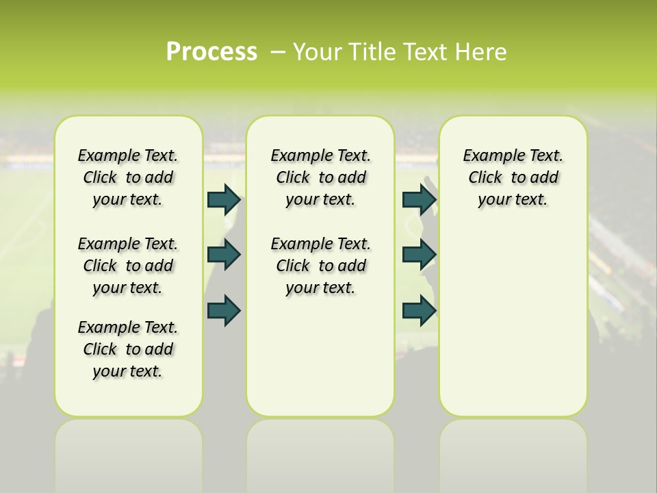 League Game Goal PowerPoint Template