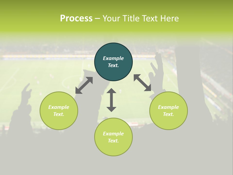 League Game Goal PowerPoint Template