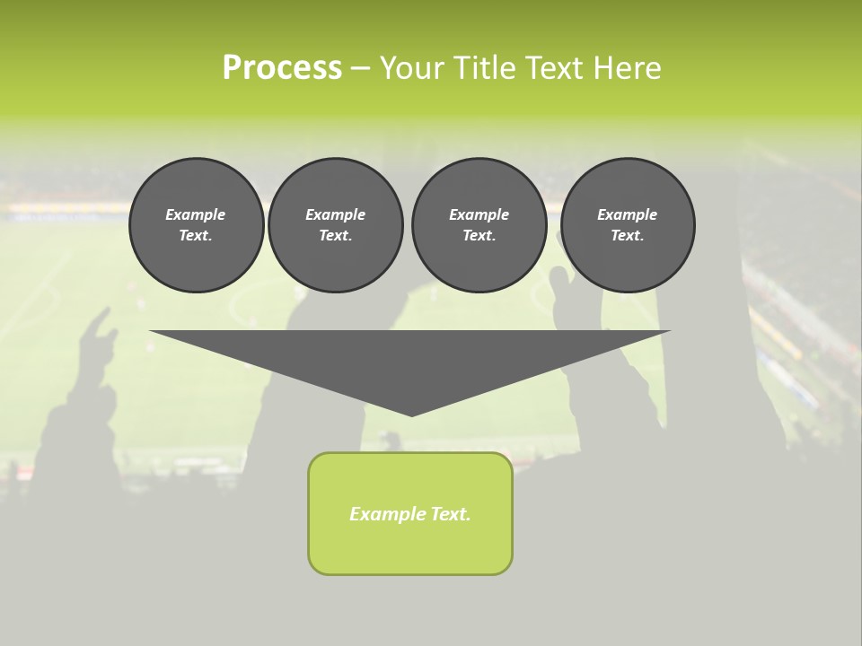 League Game Goal PowerPoint Template