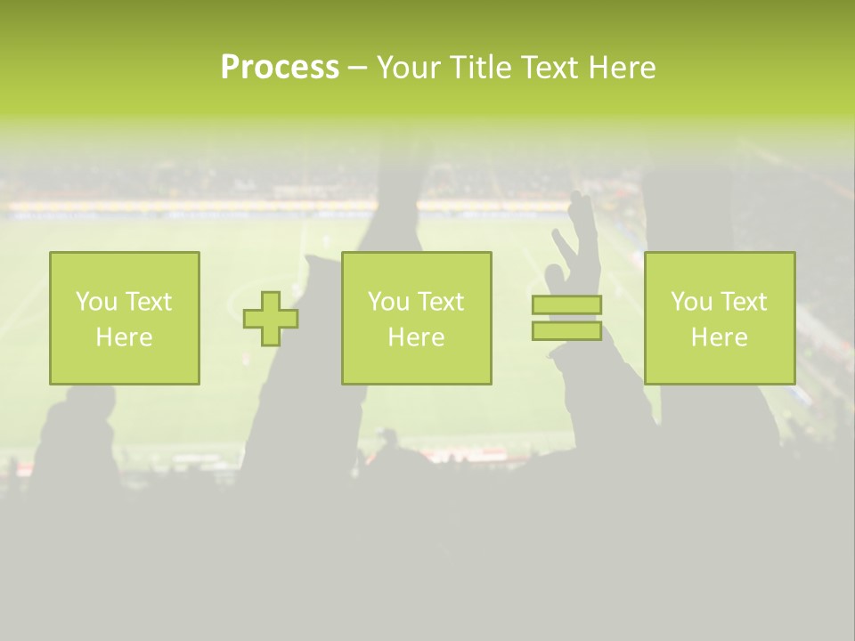 League Game Goal PowerPoint Template