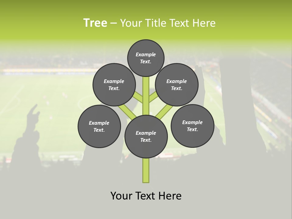 League Game Goal PowerPoint Template