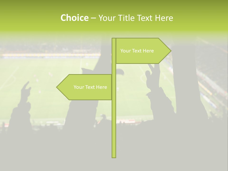 League Game Goal PowerPoint Template