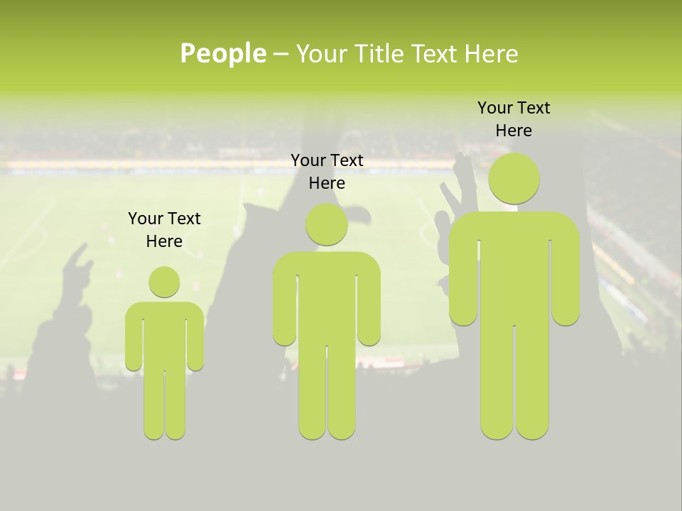 League Game Goal PowerPoint Template