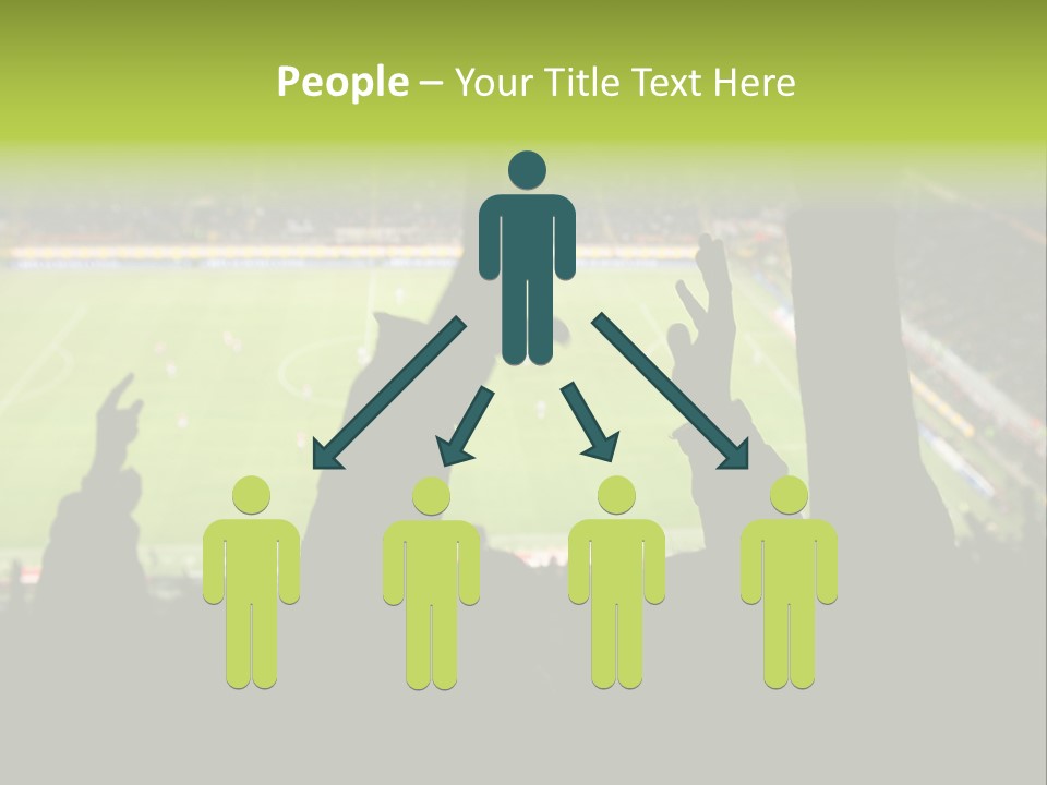 League Game Goal PowerPoint Template