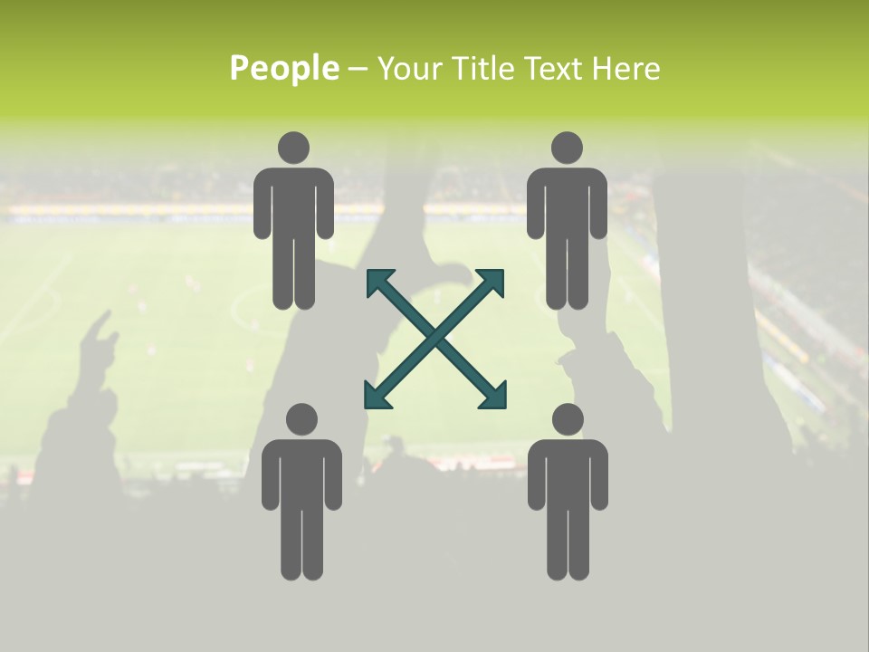 League Game Goal PowerPoint Template