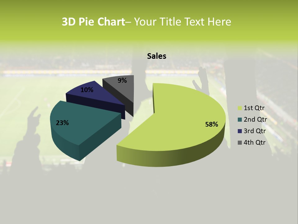 League Game Goal PowerPoint Template