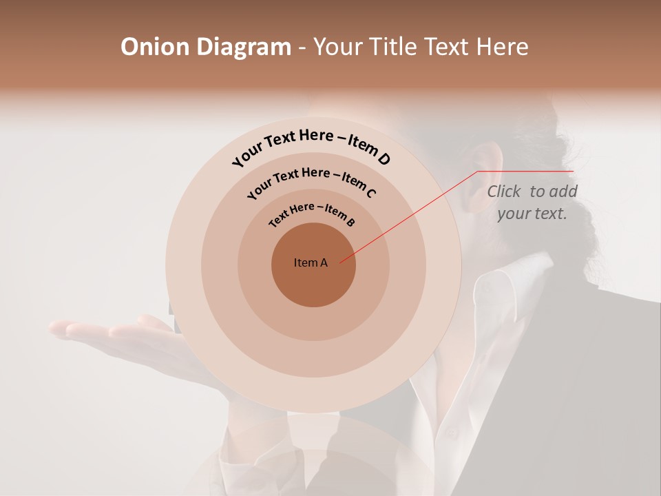 A Woman Holding A Small Toy In Her Hand PowerPoint Template