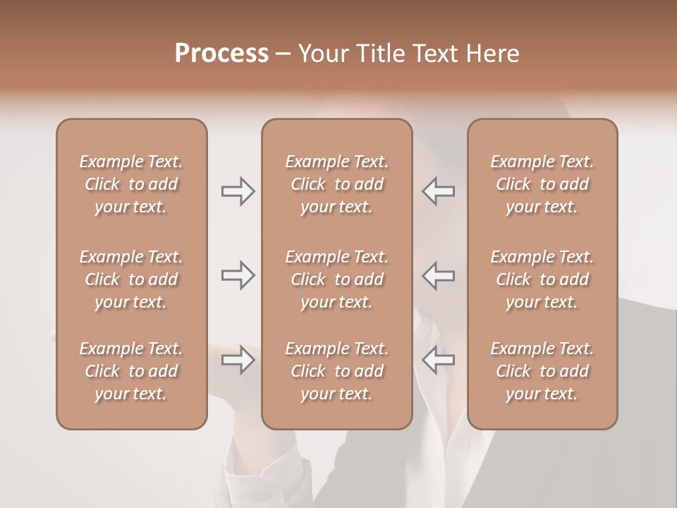 A Woman Holding A Small Toy In Her Hand PowerPoint Template