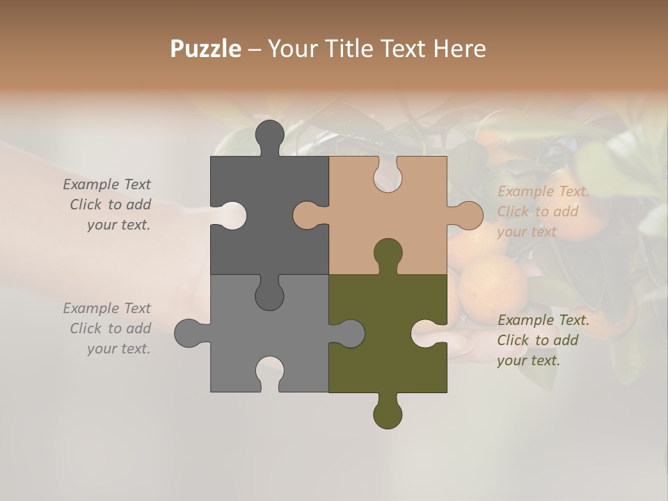 Tropical Sweet Ripe PowerPoint Template