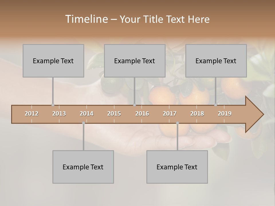 Tropical Sweet Ripe PowerPoint Template