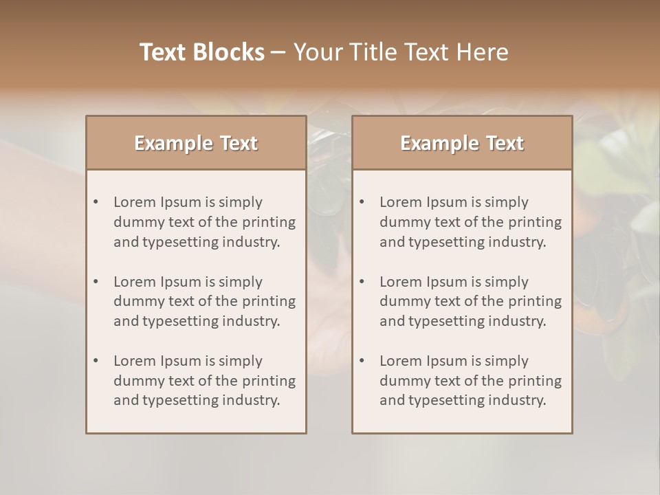 Tropical Sweet Ripe PowerPoint Template