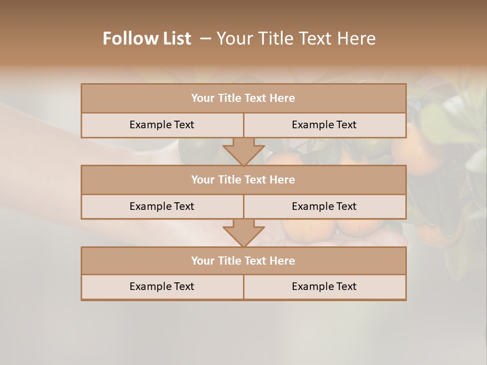 Tropical Sweet Ripe PowerPoint Template