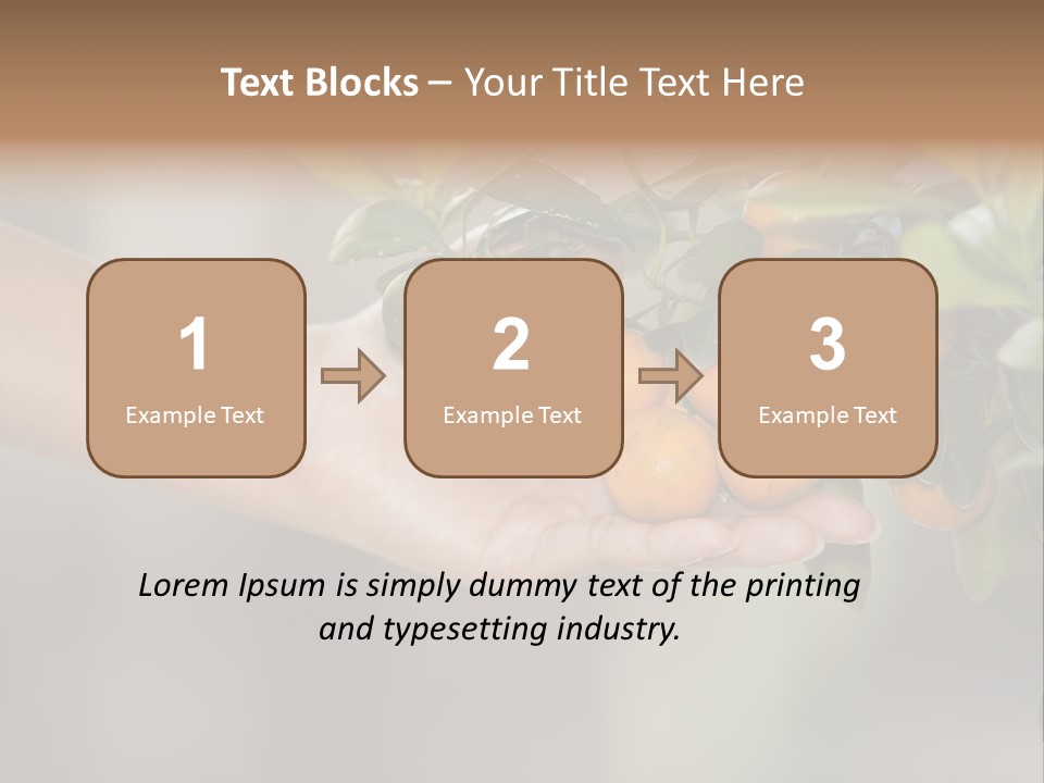 Tropical Sweet Ripe PowerPoint Template