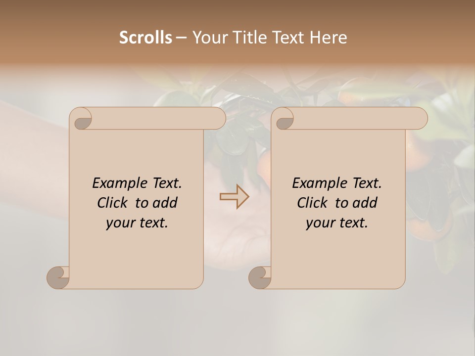 Tropical Sweet Ripe PowerPoint Template