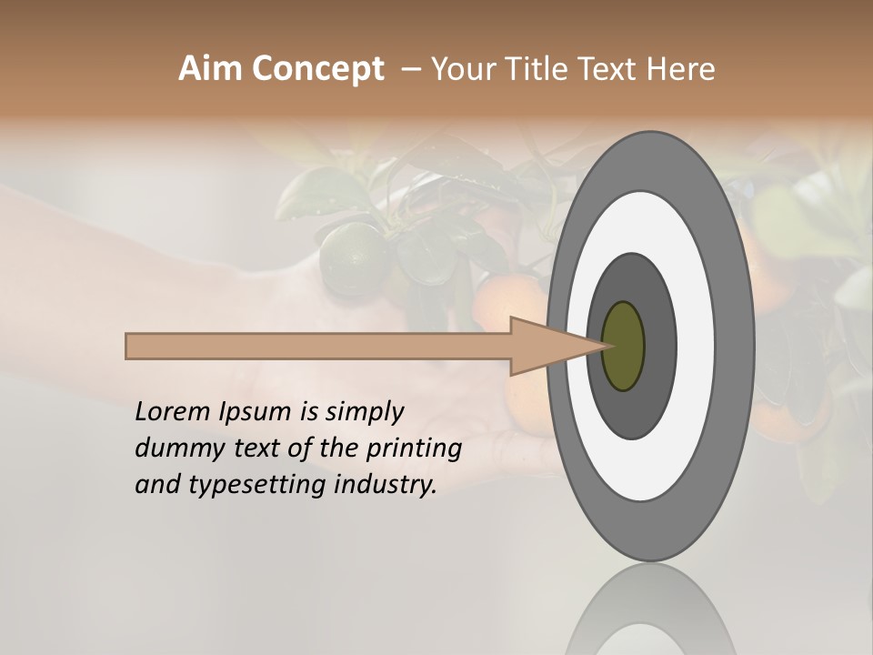 Tropical Sweet Ripe PowerPoint Template