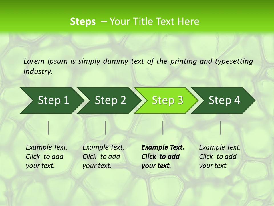 Shape Closeup Medical PowerPoint Template