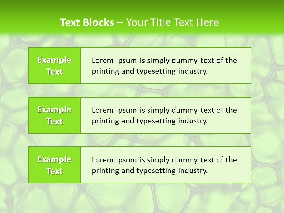 Shape Closeup Medical PowerPoint Template