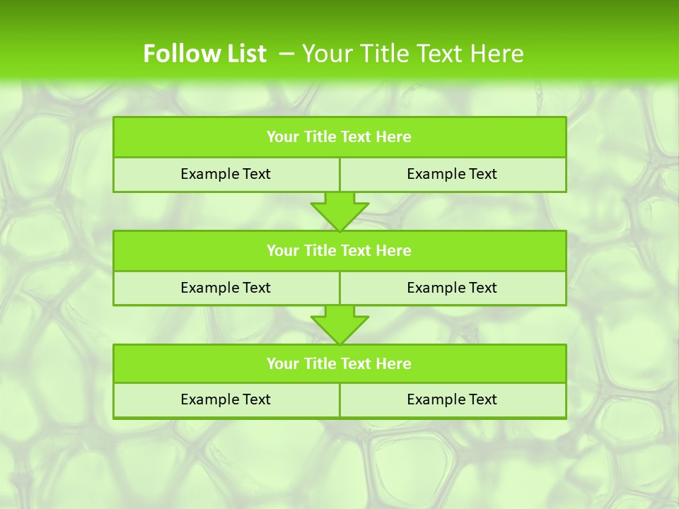 Shape Closeup Medical PowerPoint Template