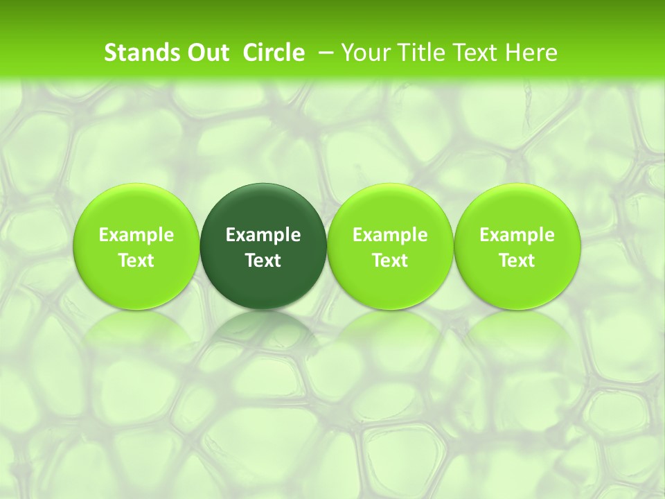 Shape Closeup Medical PowerPoint Template