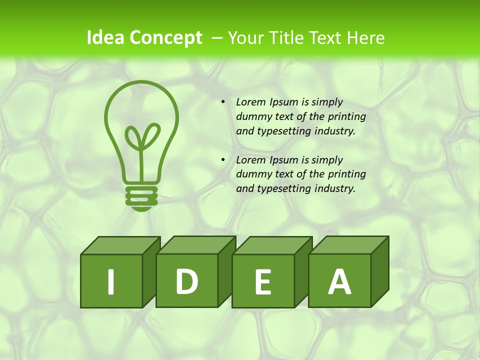 Shape Closeup Medical PowerPoint Template