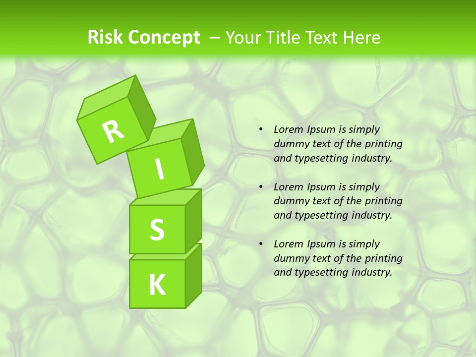 Shape Closeup Medical PowerPoint Template