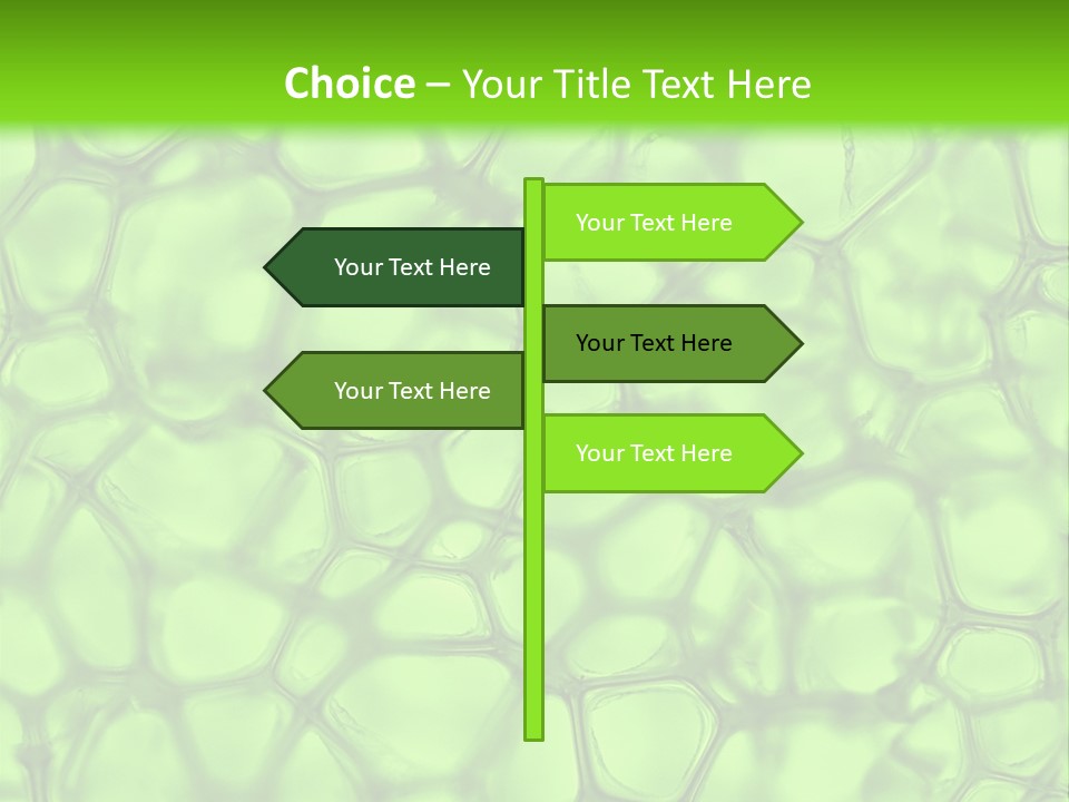 Shape Closeup Medical PowerPoint Template