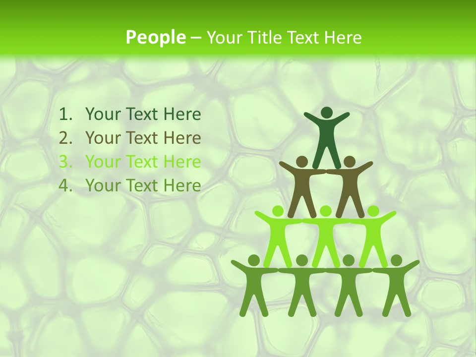 Shape Closeup Medical PowerPoint Template