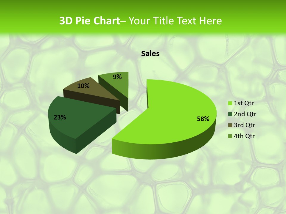 Shape Closeup Medical PowerPoint Template