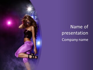 Lounge Purple Young PowerPoint Template