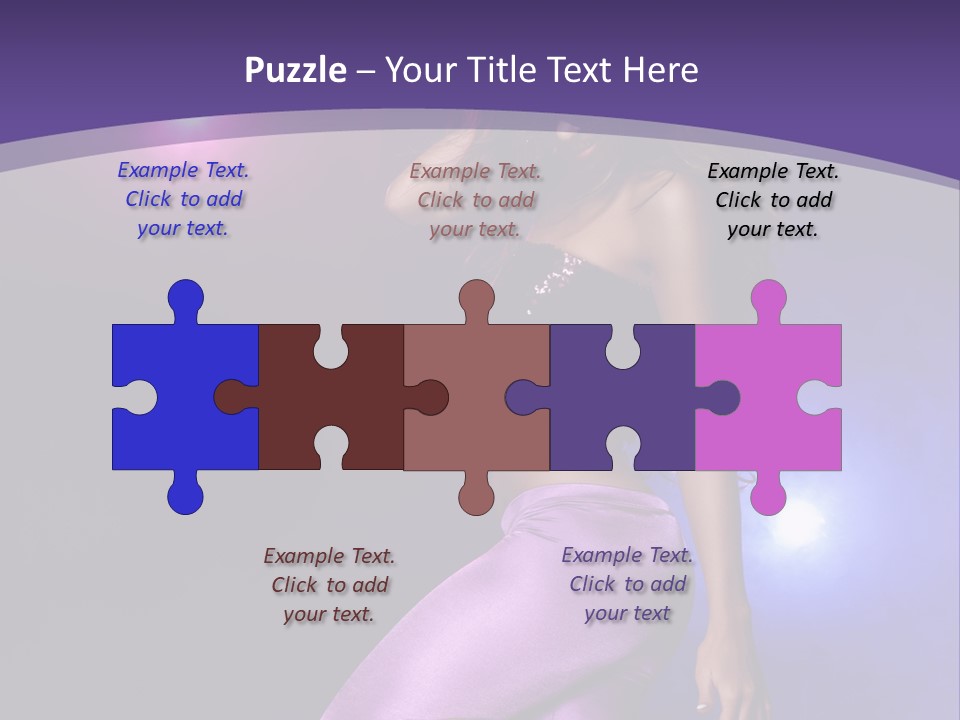 Lounge Purple Young PowerPoint Template