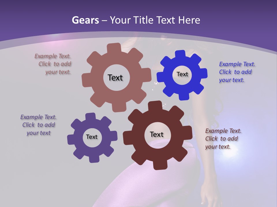 Lounge Purple Young PowerPoint Template