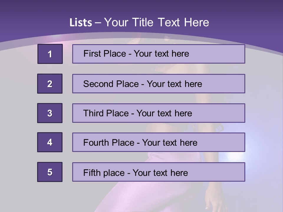 Lounge Purple Young PowerPoint Template