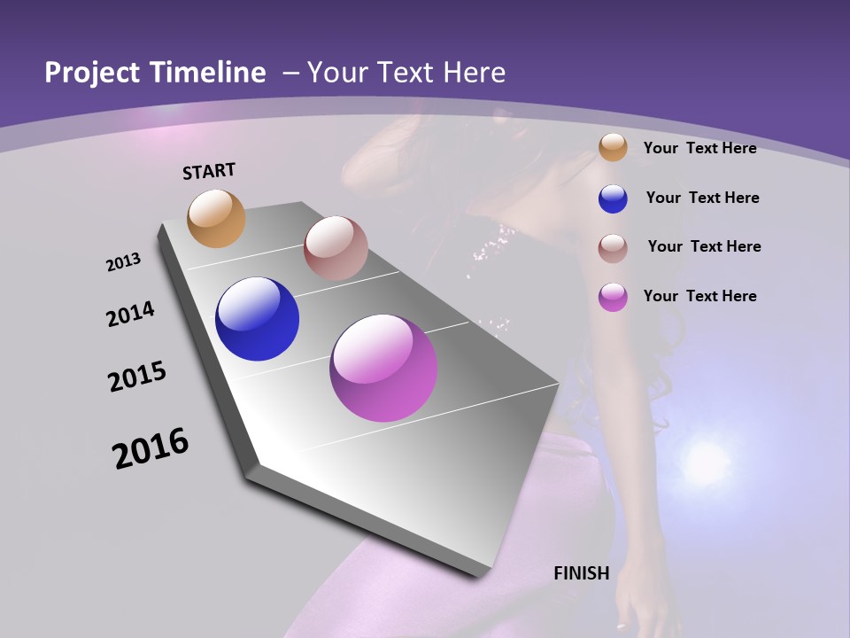 Lounge Purple Young PowerPoint Template