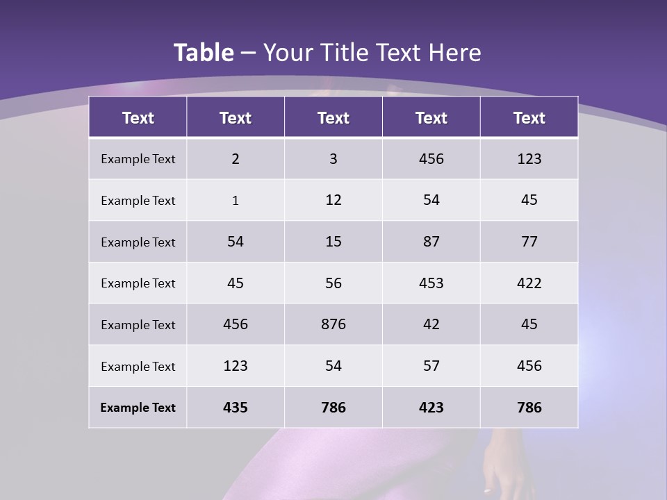 Lounge Purple Young PowerPoint Template