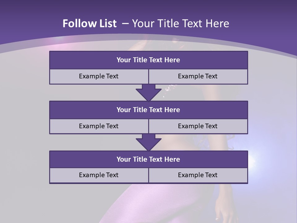Lounge Purple Young PowerPoint Template