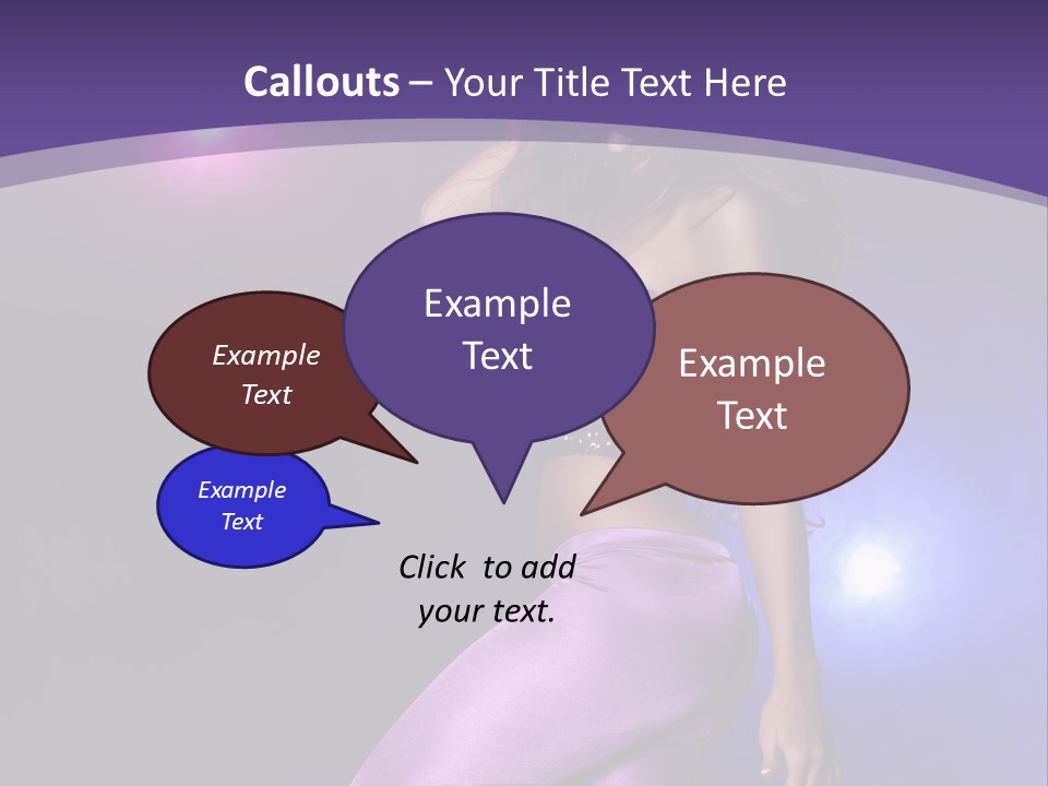 Lounge Purple Young PowerPoint Template