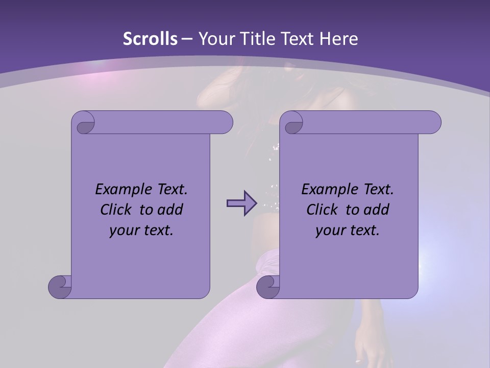 Lounge Purple Young PowerPoint Template