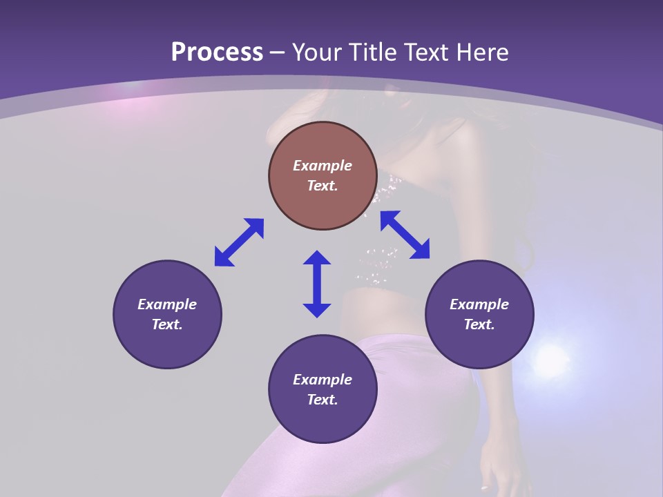 Lounge Purple Young PowerPoint Template