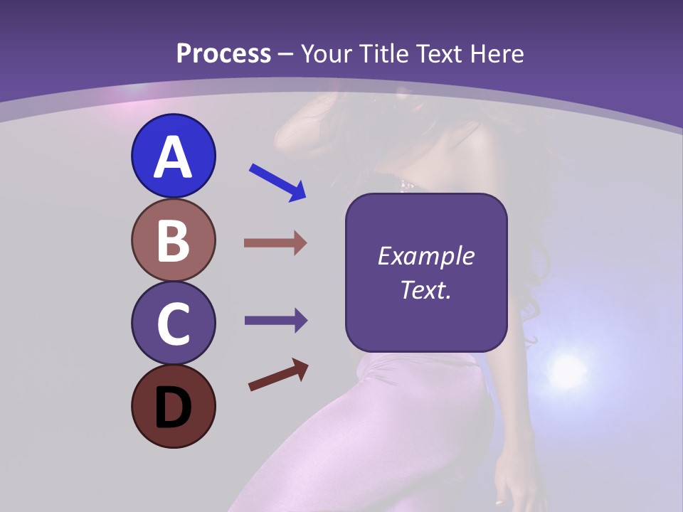 Lounge Purple Young PowerPoint Template