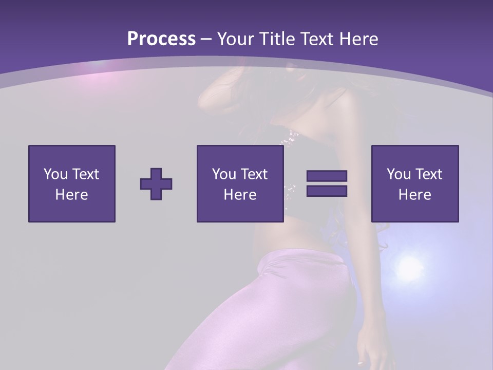 Lounge Purple Young PowerPoint Template