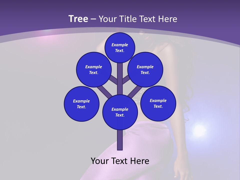 Lounge Purple Young PowerPoint Template