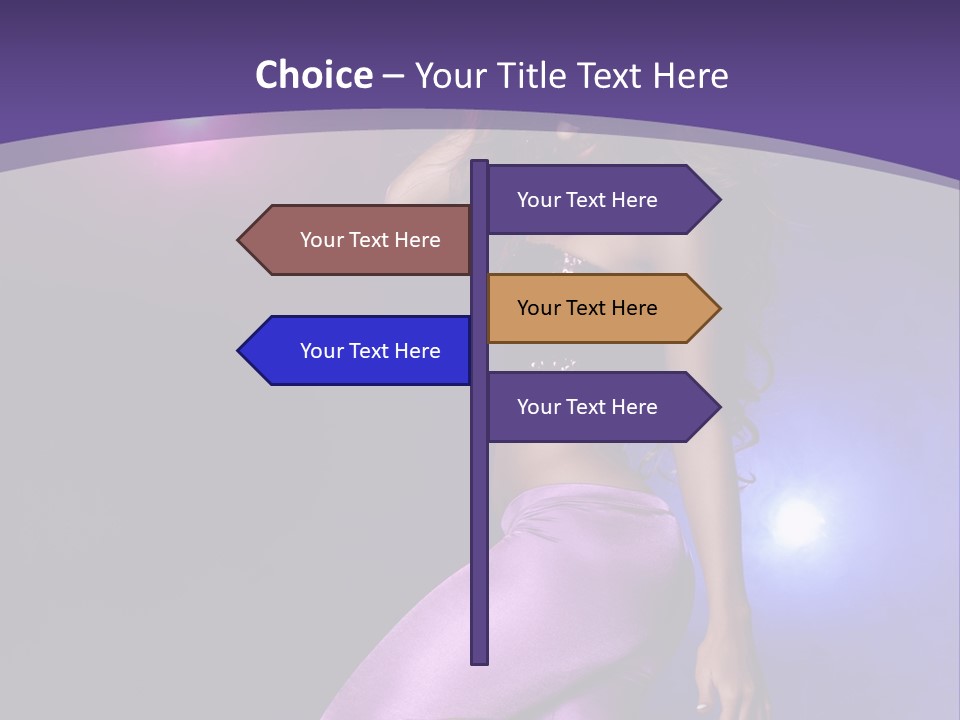 Lounge Purple Young PowerPoint Template