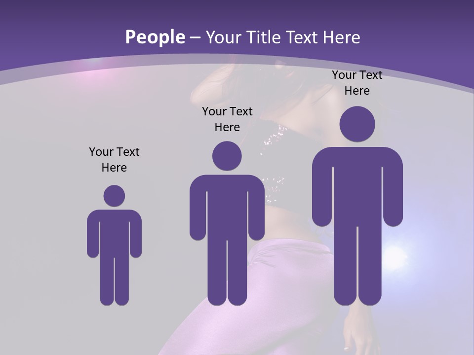 Lounge Purple Young PowerPoint Template