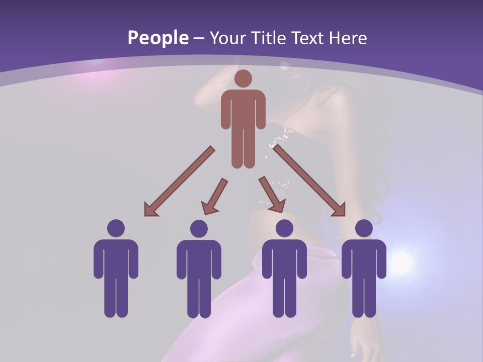 Lounge Purple Young PowerPoint Template