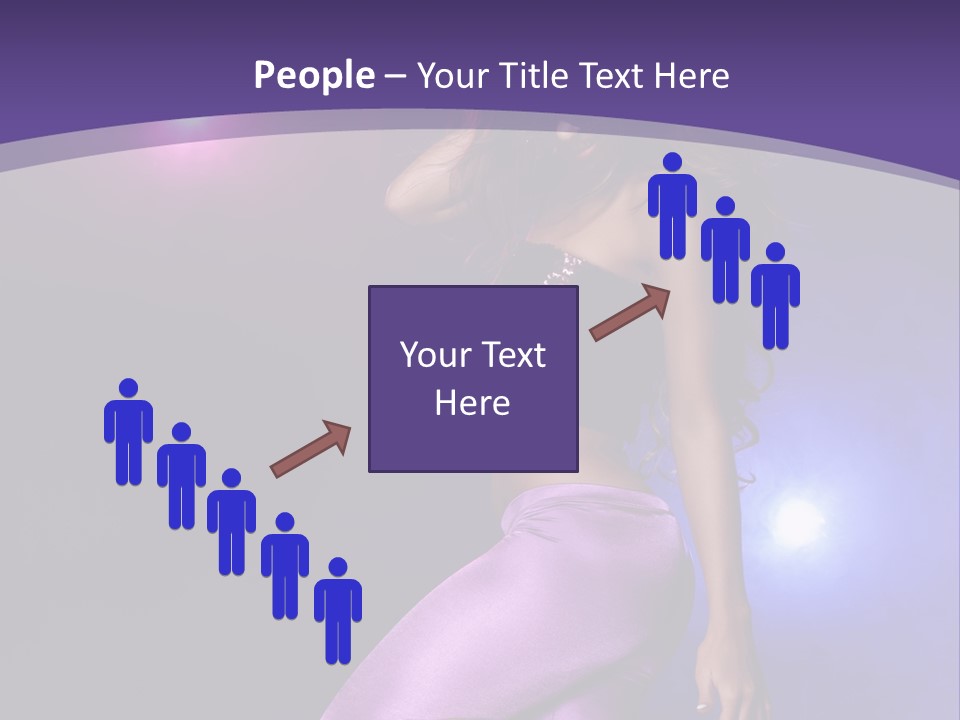 Lounge Purple Young PowerPoint Template