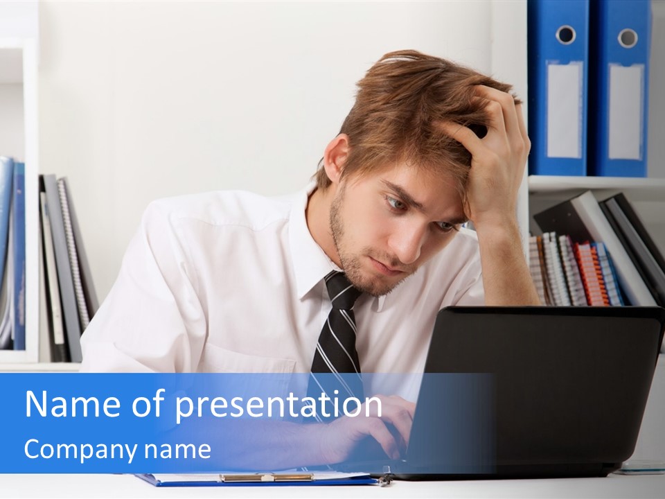 Ache Upset Sad PowerPoint Template