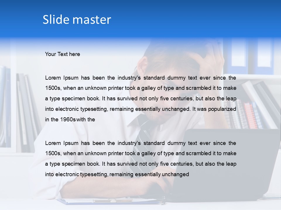 Ache Upset Sad PowerPoint Template