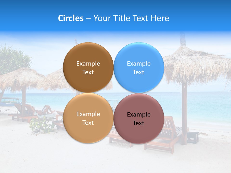 Color White Indonesia PowerPoint Template